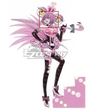 Scramble: The Phantom Strikers Alice Hiiragi King Pink Cosplay