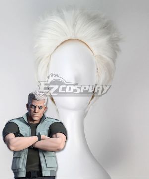 The Ghost in the Shell Batou White Cosplay