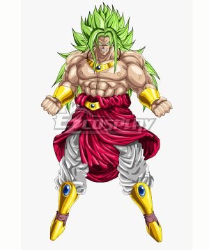 God Broly Green Cosplay