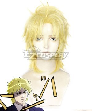 Teenager Dio Brando Light Golden Cosplay