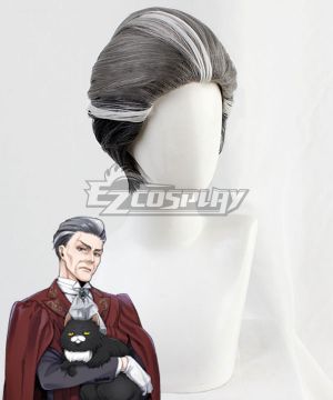 Disney Twisted Wonderland Mozus Trein Grey Cosplay