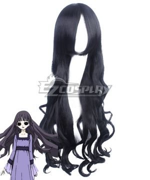 Shiki Sunako Kirishiki Black Cosplay Wig