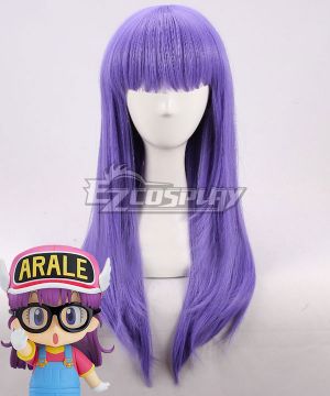 Dr. Slump Arale Purple Cosplay