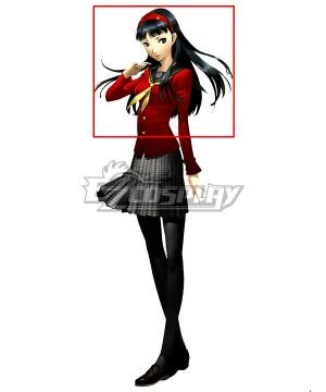 Persona 4 Golden Yukiko Amagi Black Cosplay Wig