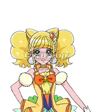 Healin Good Pretty Cure Hinata Hiramitsu Golden Cosplay