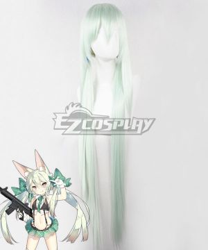 Girls Frontline ART556 Green Cosplay Wig