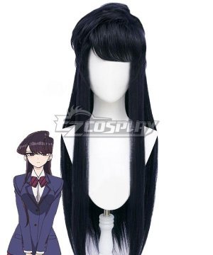 Komi-san wa Komyushou Desu Komi Cant Communicate Komi Shoko Blue Purple Cosplay