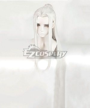 Demon Slayer: Kimetsu no Yaiba Tengen Uzui Female Silver White Cosplay