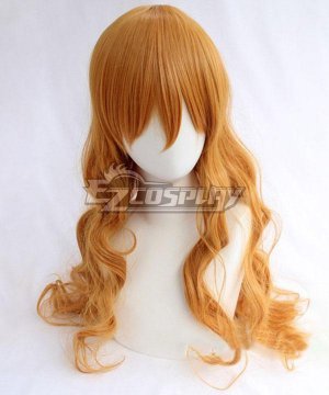 Genshin Impact Childe Tartaglia Orange Yellow Cosplay Wig