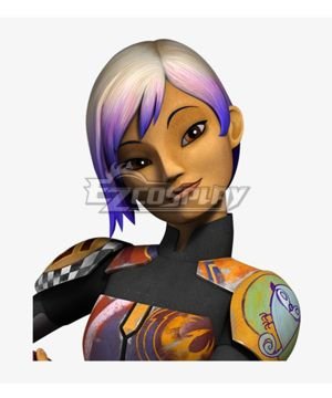 Rebels Sabine Wren Season 3 White Purple Cosplay