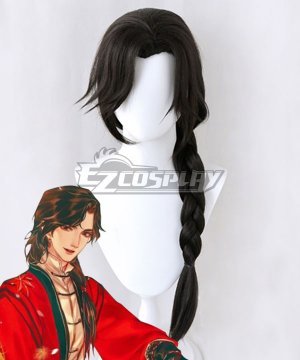Heaven Officials Blessing Comic Young Hua Cheng Black Cosplay