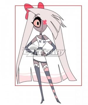 Hazbin Hotel Vaggie Pink Cosplay