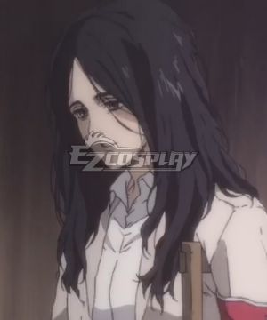 Attack On Titan Shingeki No Kyojin Final Season Pieck Finger Black Cosplay Wig