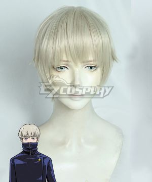 Sorcery Fight Toge Inumaki Grey White Cosplay