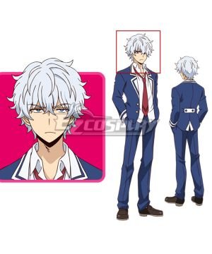 Talentless Nana Muno na Nana Kyoya Onodera White Cosplay Wig