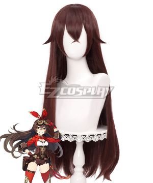 Genshin Impact Amber Brown Cosplay Wig