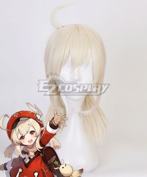 Genshin Impact Klee Golden Cosplay Wig