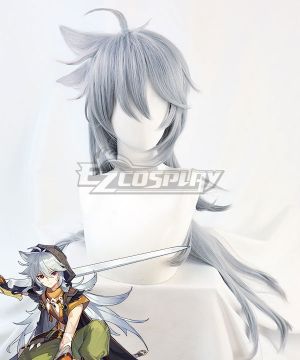 Genshin Impact Razor Gray Cosplay Wig