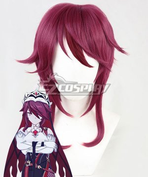 Genshin Impact Rosaria Purple Cosplay Wig