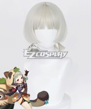 Genshin Impact Sayu Grey Cosplay Wig