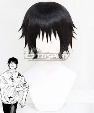 Sorcery Fight Toji Fushiguro Black Cosplay