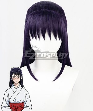 Sorcery Fight Utahime Iori Black Purple Cosplay