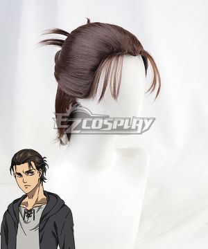 Attack On Titan Final Season Eren Yeager Brown Cosplay Wig