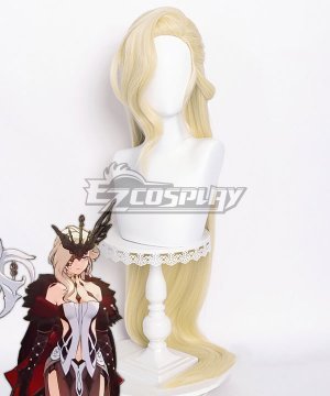 Genshin Impact La Signora Golden Cosplay Wig