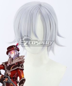 Genshin Impact Fatui Skirmisher B Edition Cosplay Wig