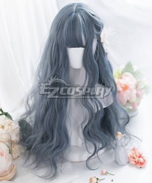 Blue Curly Cosplay