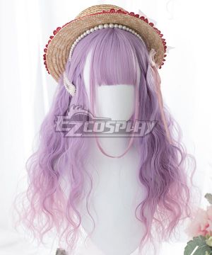 Gradient Pink Purple Cosplay