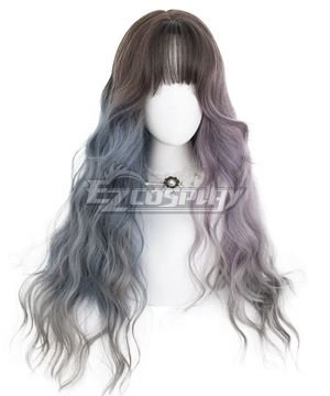 Witch dream Gray Pink Blue Cosplay