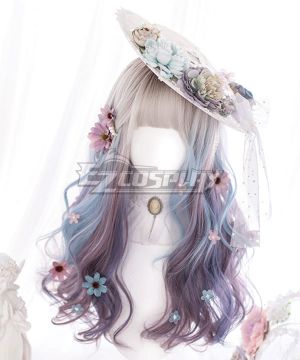 Unicorn mist Gray Purple Blue Cosplay