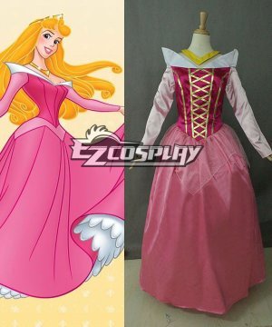 Disney Sleeping Beauty Cosplay Princess Aurora  Outfit