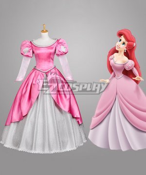 Disney Beauty and the Beast Belle Mermaid Cosplay