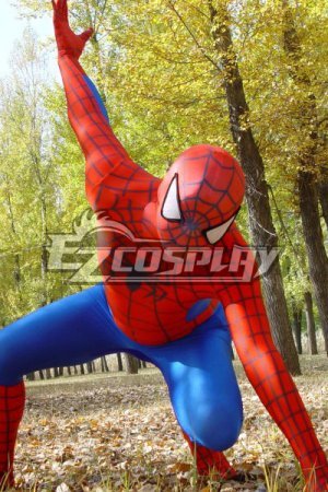 Marvel Spiderman Classic Suit Cosplay