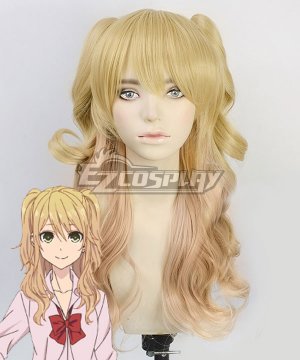 Citrus Yuzu Aihara Yellow Golden Cosplay Wig