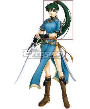  Rekka No Ken Lyndis Lyn Dark Green Cosplay