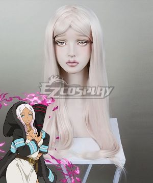 Fire Force Enen No Shouboutai Hibana Pink Cosplay Wig