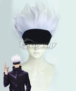 Sorcery Fight Megumi Satoru Gojo White Purple Cosplay  - Only