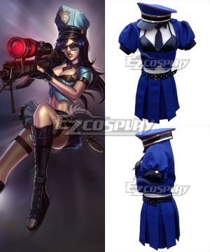 Officer Caitlyn The Sheriff of Piltover Cosplay