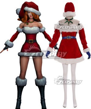 LOL Candy Cane Miss Fortune Christmas Cosplay