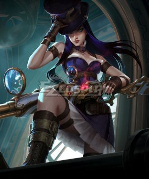 League of Legends LOL Caitlyn Cosplay Costume