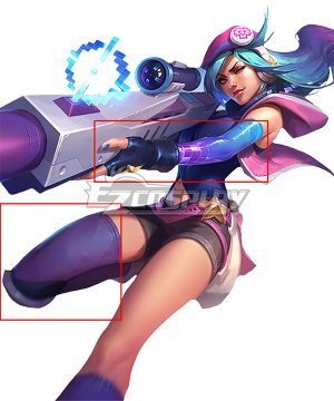 LOL Arcade Caitlyn Cosplay  - C Part