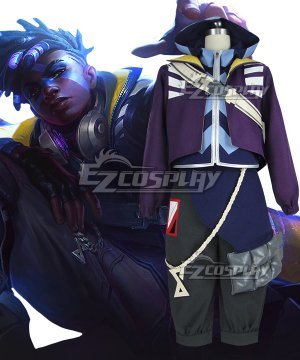 League of Legends LOL True Damage Ekko Cosplay Costume