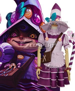 LOL Bittersweet Lulu Christmas Cosplay