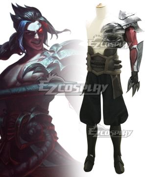 LOL Shieda Kayn The Shadow Reaper Full Armor Cosplay