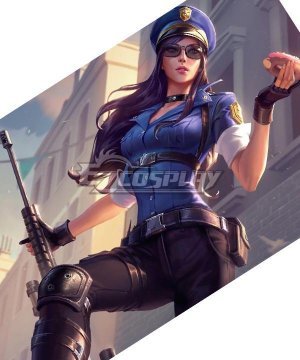 LOL Officer Caitlyn Updated Cosplay