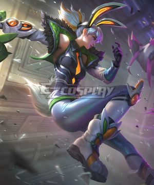 League of Legends Battle Bunny Prime Riven Cosplay Costume