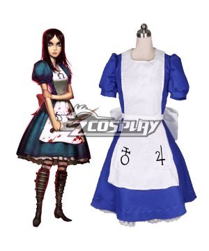 Alice: Madness Returns Alice Dress Cosplay